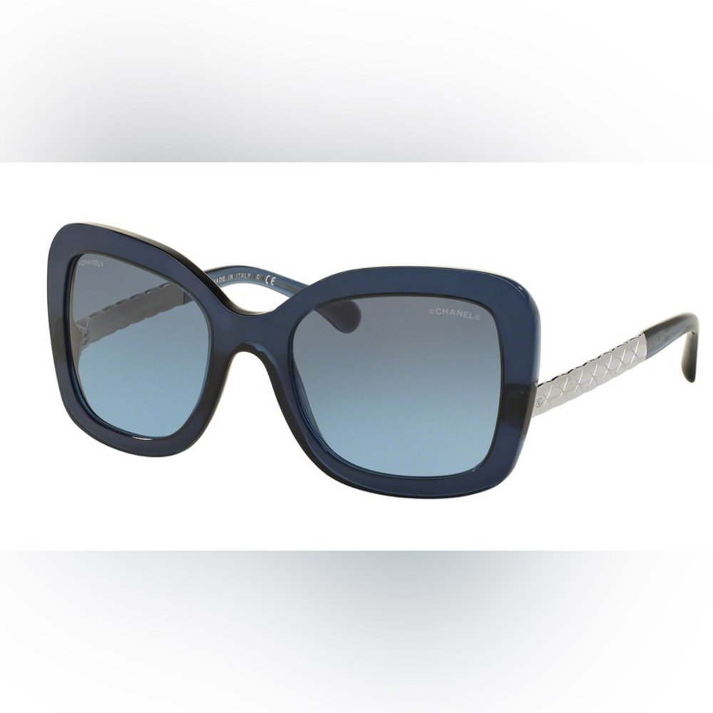 Chanel 5370 Butterfly Spring Sunglasses in Navy
